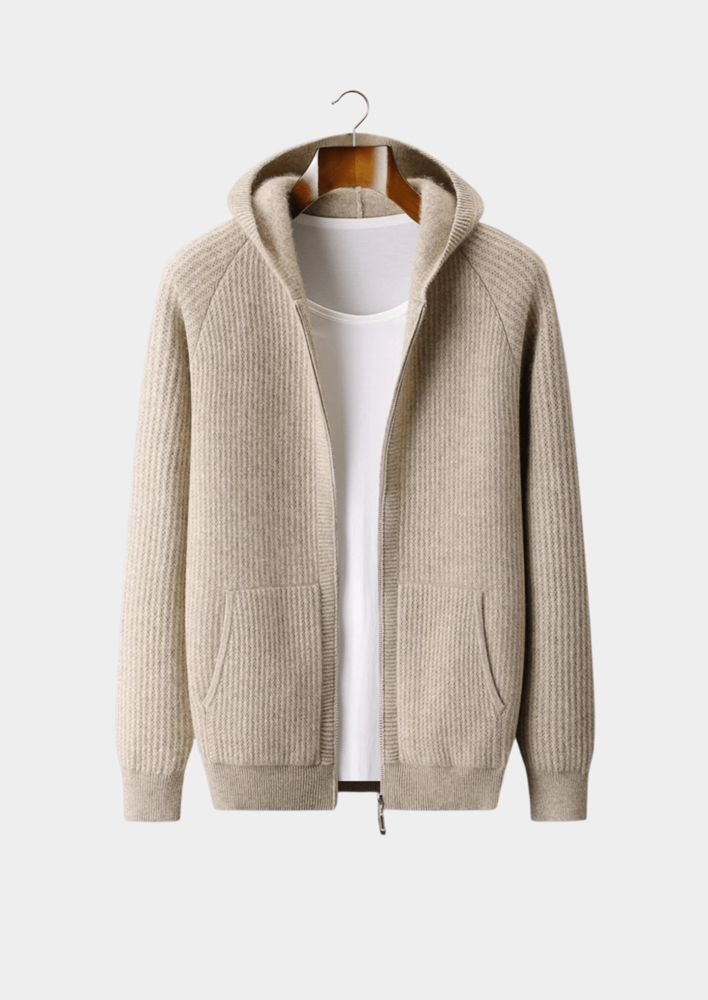 Sommerfeld | Premium Extra Fine Merino Wool Zip-Up Hoodie