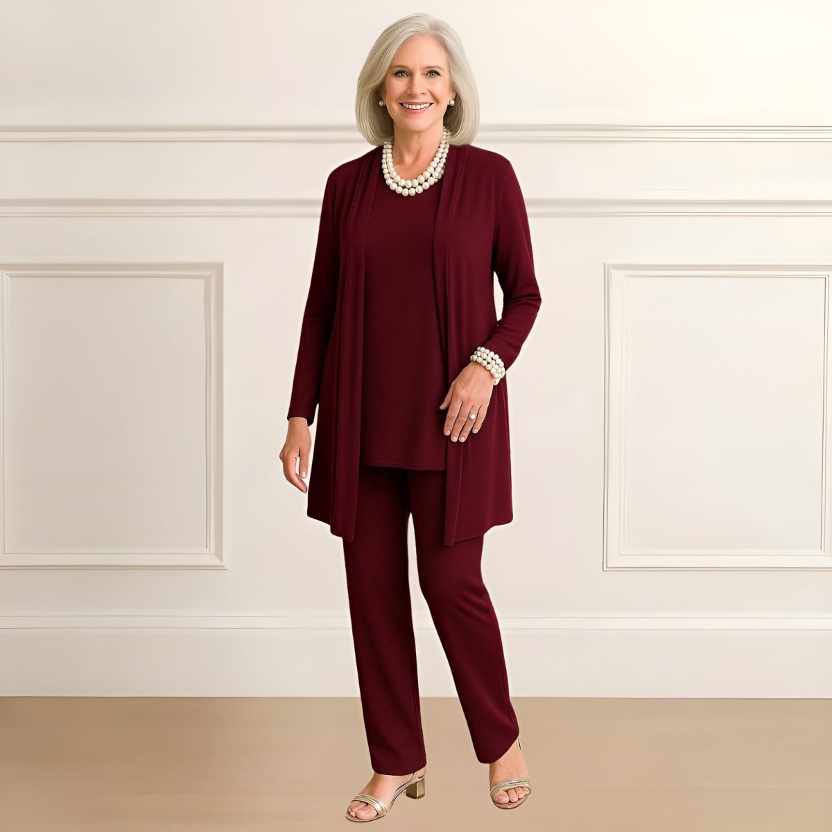 Ronalie | Elegantes Set aus Bluse und Hose