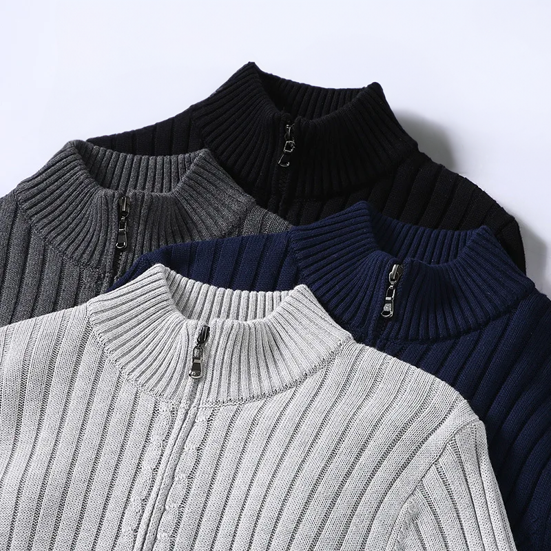Ruben™ | Legere Zip-Up Cardigan
