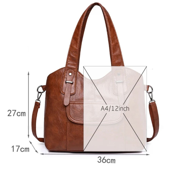 Vera | Kunstleder Schultertasche