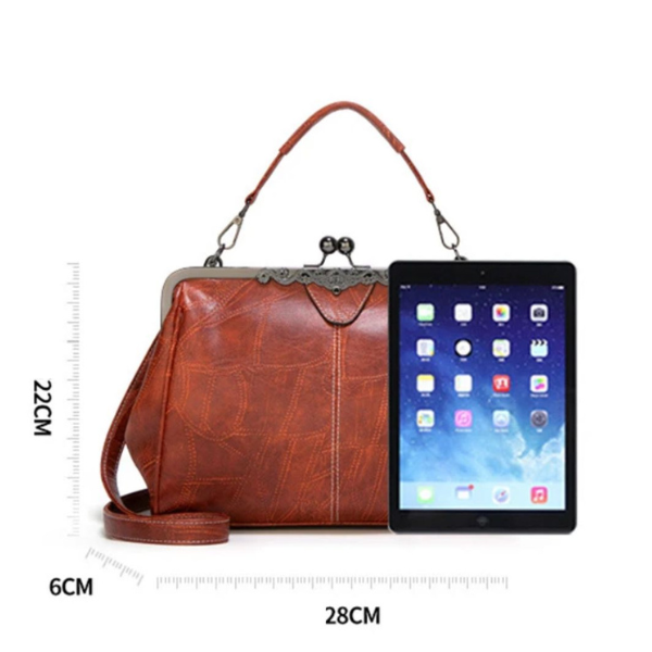 Anki | Vintage-Inspirierte Klassische Ledertasche