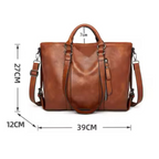 Anita | Retro Kunstleder Handtasche