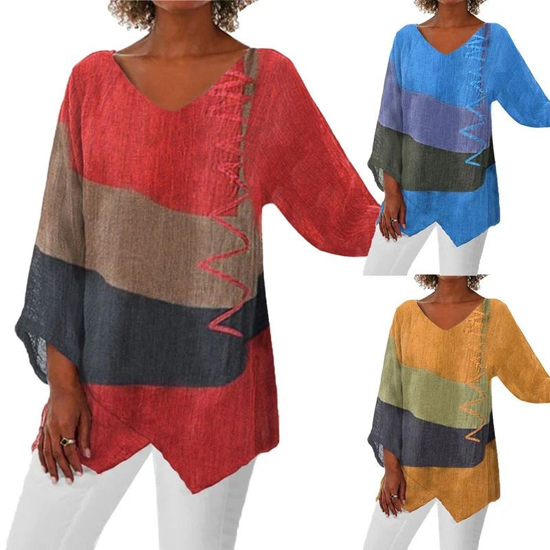 Lysiana | Klassische Bluse mit figurbetontem Schnitt