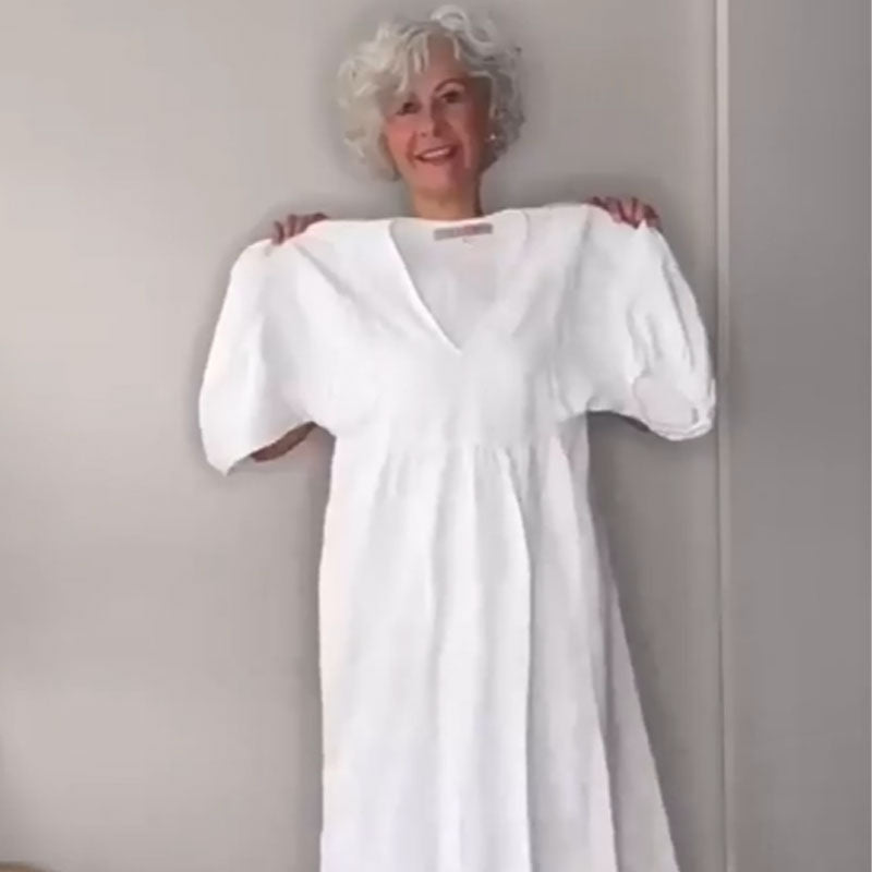 Willia™ – Elegantes V-Ausschnitt-Kleid für höchsten Tragekomfort