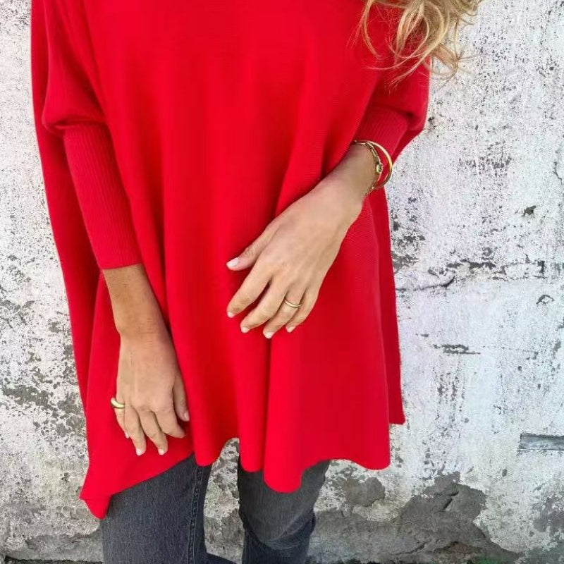 Lyndra | Bequemes V-Ausschnitt-T-Shirt mit lässiger Passform