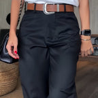 Sommerfeld | Elegante, figurbetonte Hose mit Streifen