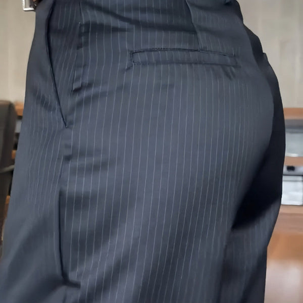 Sommerfeld | Elegante, figurbetonte Hose mit Streifen