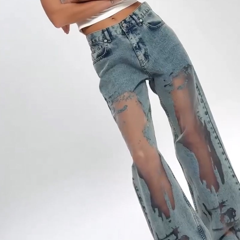 Sommerfeld | Retro Mesh Patchwork Denim
