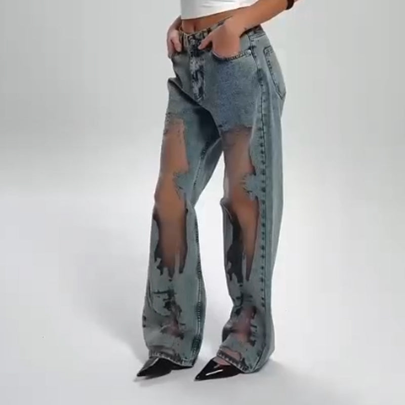 Sommerfeld | Retro Mesh Patchwork Denim