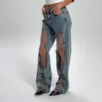 Sommerfeld | Retro Mesh Patchwork Denim