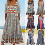 Sandra™ – Elegantes Boho-Kleid mit Print für Frauen
