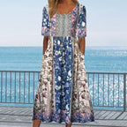 Sandra™ – Elegantes Boho-Kleid mit Print für Frauen