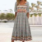 Sandra™ – Elegantes Boho-Kleid mit Print für Frauen