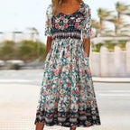 Sandra™ – Elegantes Boho-Kleid mit Print für Frauen
