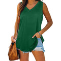 Ylona | Klassisches V-Ausschnitt Sommer-T-Shirt
