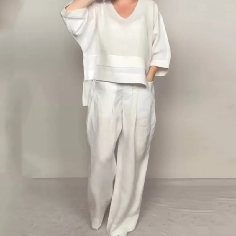 Suzzie | Elegantes, Leichtes Zweiteiliges Ensemble