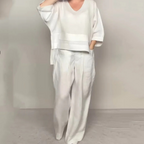 Suzzie | Elegantes, Leichtes Zweiteiliges Ensemble