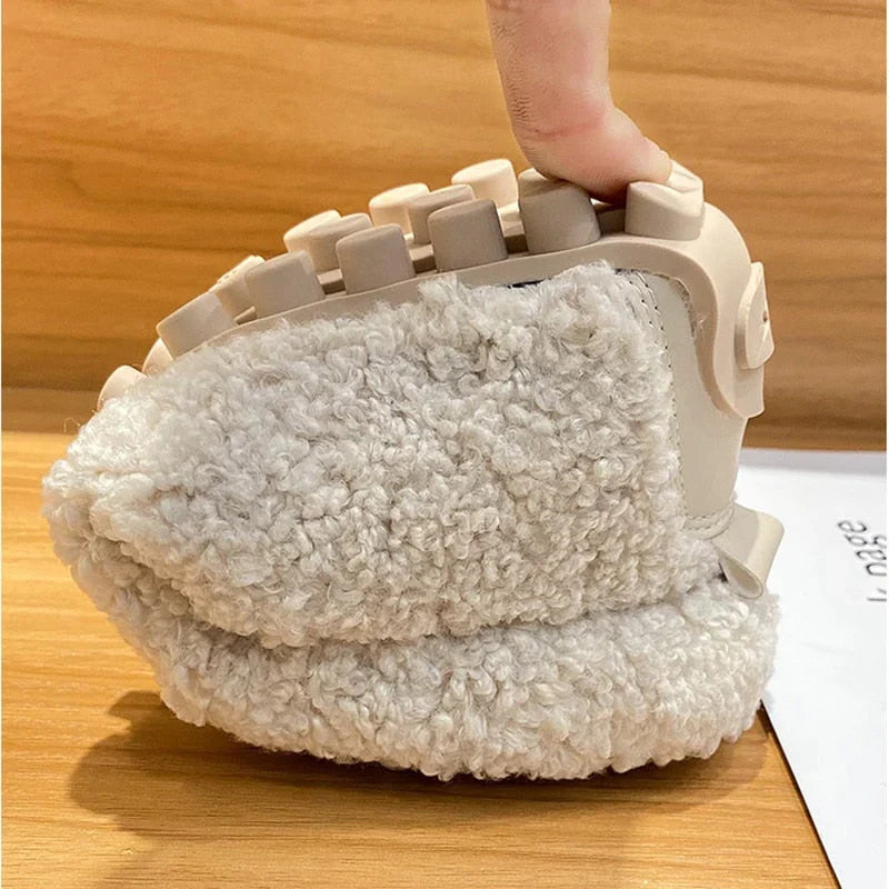 Lou | Weiche Teddy-Pantoffeln