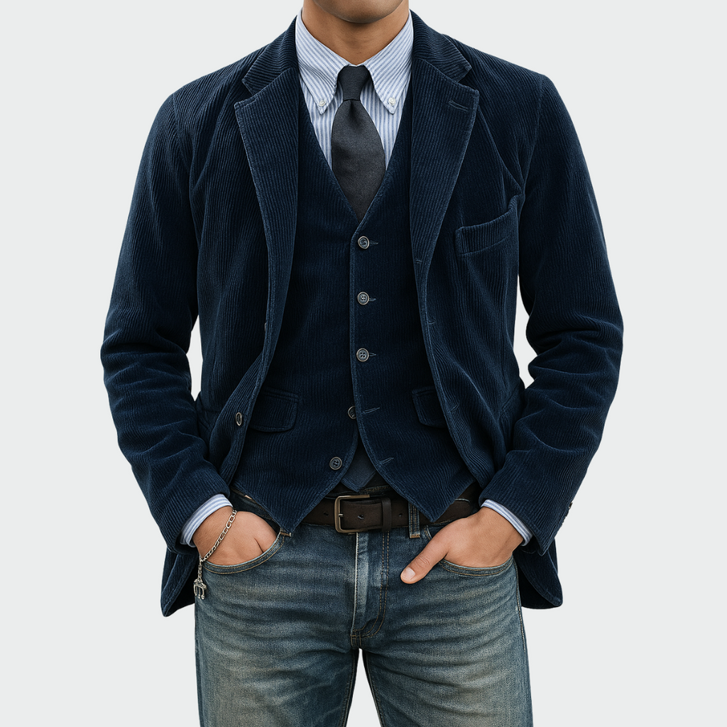 Ulf | Eleganter Anzugjacke und Weste