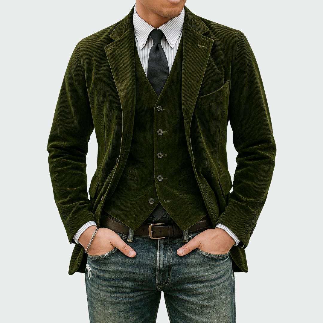 Ulf | Eleganter Anzugjacke und Weste