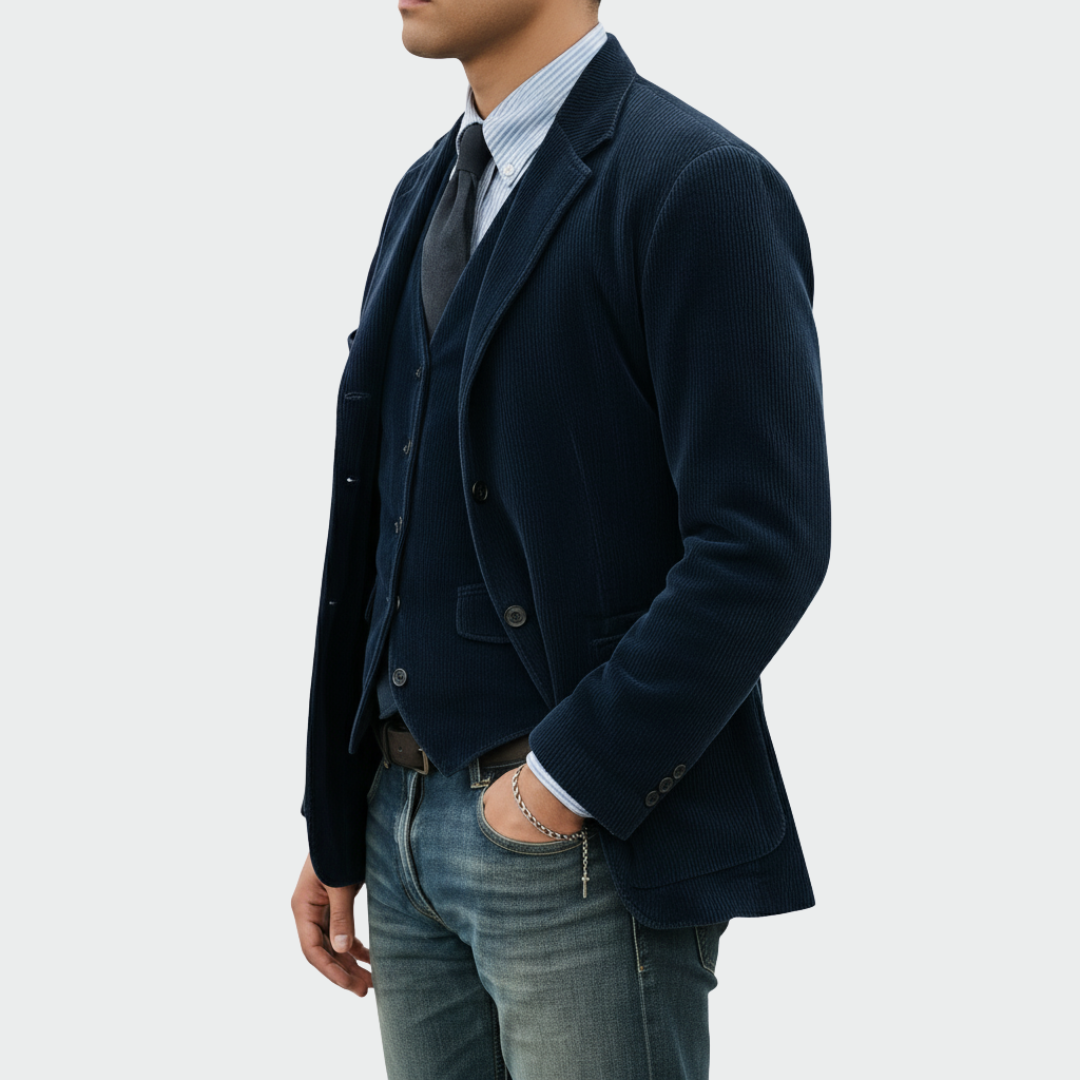 Ulf | Eleganter Anzugjacke und Weste