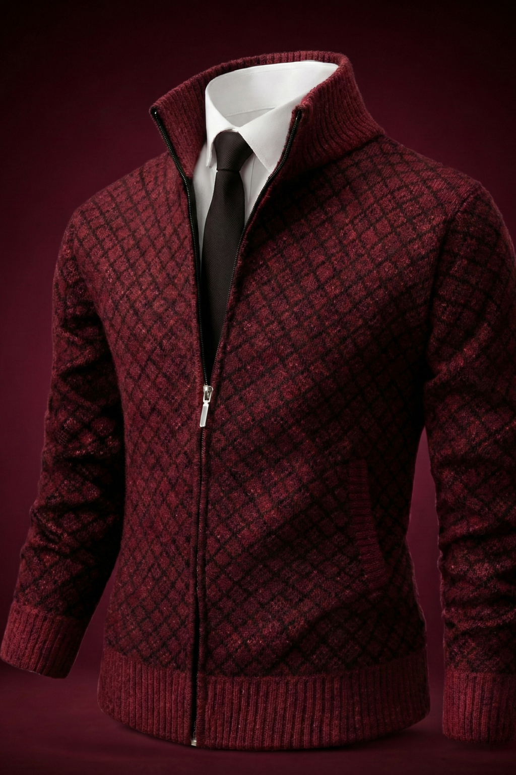 Sommerfeld | Stilvolle Casual Strickjacke mit Reißverschluss