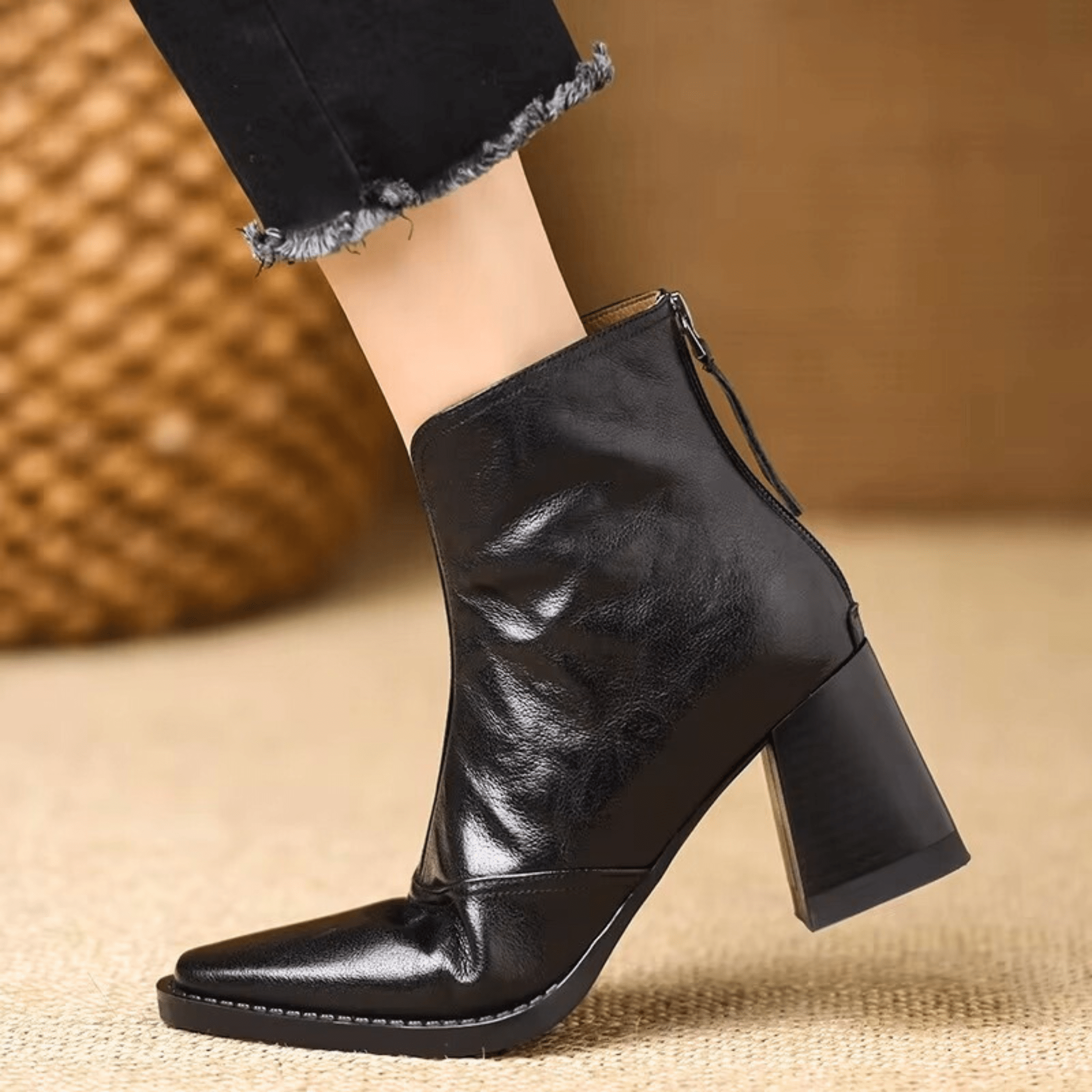 Sommerfeld™ | Stilvolle Ankle Boots mit mittelhohem Absatz