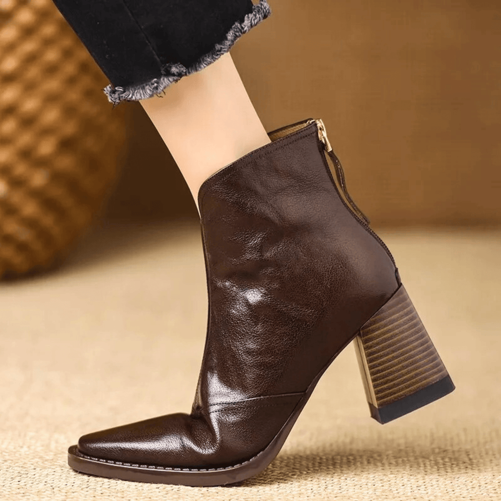 Sommerfeld™ | Stilvolle Ankle Boots mit mittelhohem Absatz